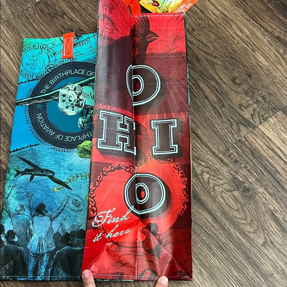 Trader Joe’s OHIO mystery bag grocery tote bag